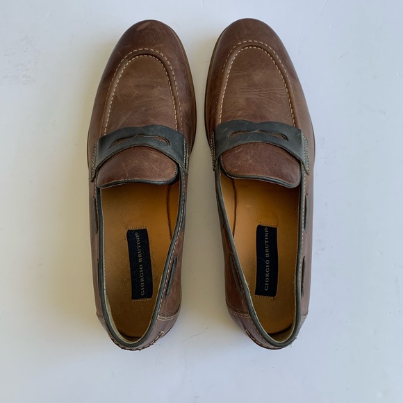 Giorgio Brutini Orson Penny Loafers - Picture 6 of 7